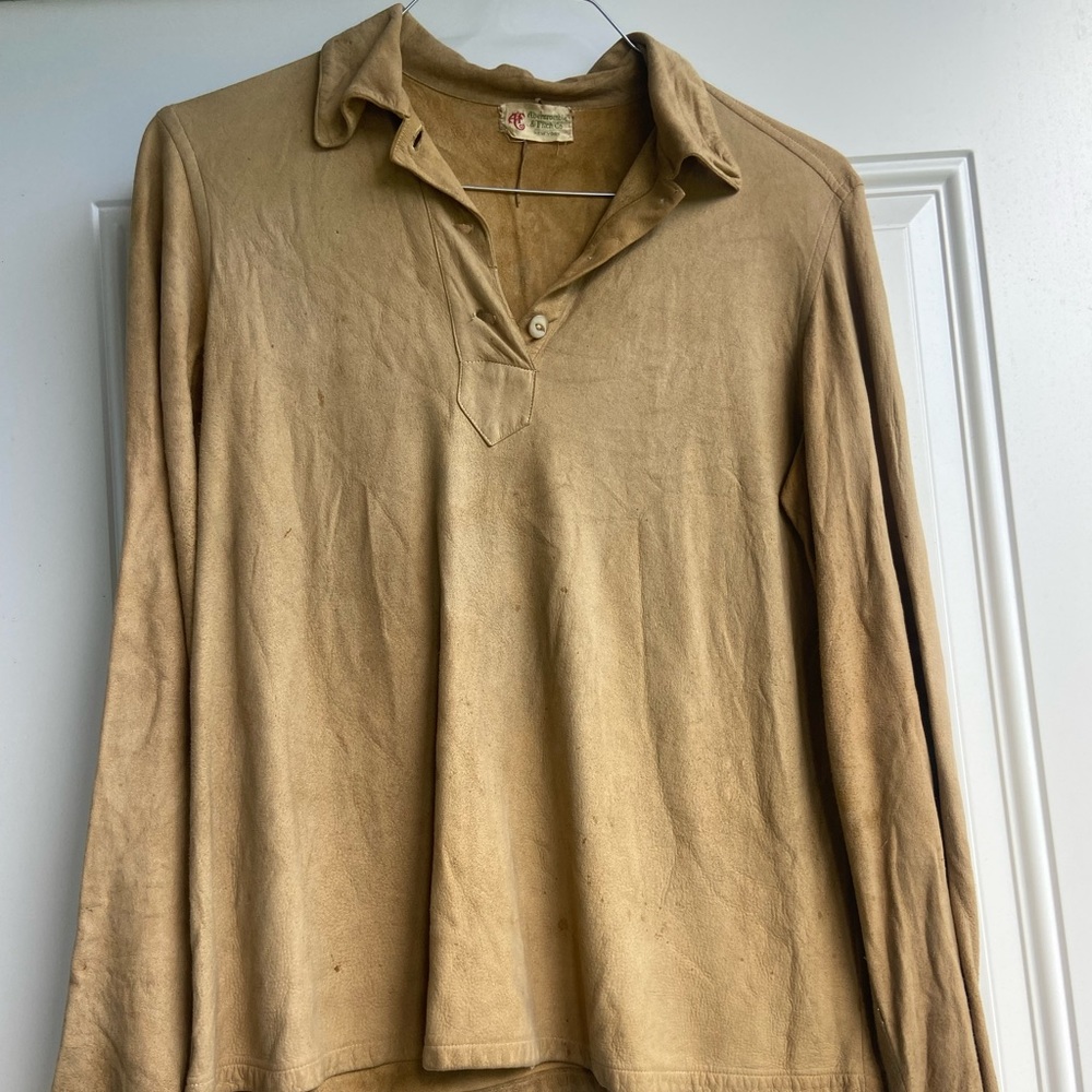 Antique suede Abercrombie and Fitch shirt